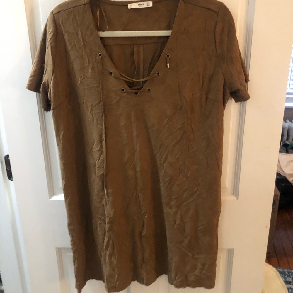 Mango suede dress